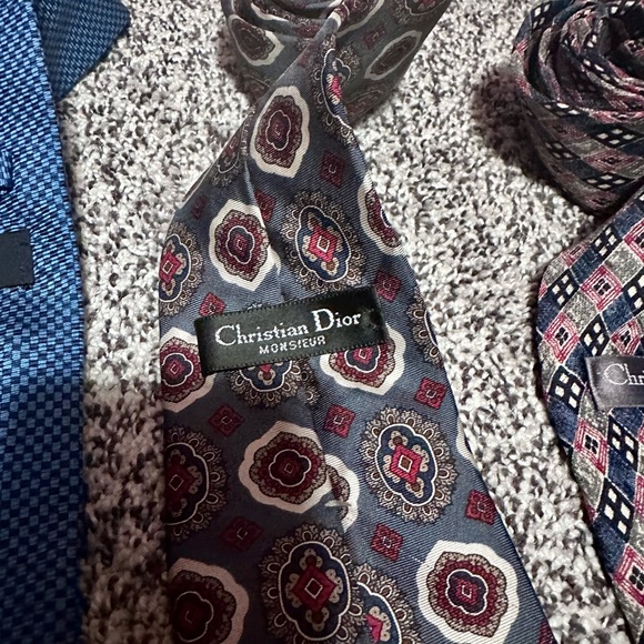 Lot of 6 Assorted Vintage Ties For Men - Picture 13 of 14